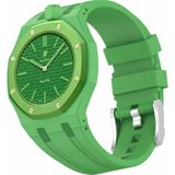 Five-E Ap-Swatch Royal Pop 12 Uyumlu Silikon Kordon - Yeşil