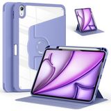 Five-E Apple iPad Air 11 Inç 6. Nesil (2024) Yatay ve Dikey Dönebilen Standlı Kalem Şarjına Uygun Darbe Dayanıklı Thermix Kılıf A2899 A2900 - iPad Air 6 11 Inc - Lavanta