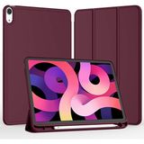 Five-E Apple iPad Air 11 Inç 6. Nesil Kalemlikli Uyku Modlu Yatay Standlı Stromix Smart Kılıf A2902 A2903 A2904 - iPad Air 6 - Bordo