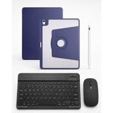 Five-E Apple iPad Air 11 M2/m3/m4 Termix Combo Türkçe Klavyeli Tablet Dönebilen Kılıf Seti -Mouse Kalem Dahil - AİR 11 - Lacivert