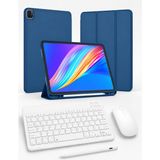 Five-E Apple iPad Pro 11 2-3-4. Nesil Slatepro Yatay Standlı Türkçe Klavye Mouse Kalem ve Kılıf Seti A2228 A2377 A2759 - iPad Pro 11 2-3-4 Nesiler - Petrol Yeşili