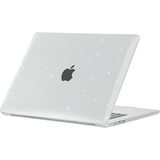 Five-E Apple Macbook Pro 16.2 2021 Simli Shiny Parlak Ön Arka Kapak Kılıf A2485 - Şeffaf - Pro 16.3