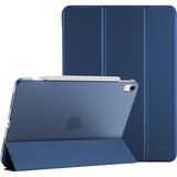 Five-E iPad Air 11 Inç 6. Nesil Yatay Standlı Uyku Modlu Basic Arkası Sert Smart Kılıf A2902 A2903 - iPad Air 6 (11 inç) - Lacivert