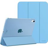 Five-E iPad Air 11 Inç 6. Nesil Yatay Standlı Uyku Modlu Basic Arkası Sert Smart Kılıf A2902 A2903 - iPad Air 6 (11 inç) - Mavi