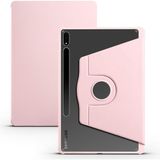 Five-e Samsung Galaxy Tab S8 Plus 2022 Yatay ve Dikey Standlı Kalemlikli Smart Thermix Kılıf ve Ekran Koruyucu Sm- X800 X807 - Rose Gold
