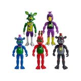 Five Nights At Freddy's Fnaf 5'Li Büyük Boy Figür Seti – 15 Cm Işıklı Karakterler