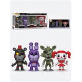 Five Nights at Freddy's Pop fnaf 4lü set lefty/bonnie/phantom foxy/baby 12 cm figürler