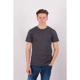Five Pocket FP24B2070 Bis Yaka Lyc Compact Pike Erkek T-Shirt - Füme