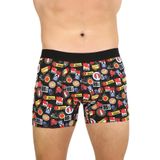 Five Pocket Fpb8001 Desenli Erkek Boxer Ülkeler S