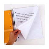 Five Star Spiral Not Defteri, 3'lü Paket, 3 Temalı, Kolej Çizgili Kağıt, 27,9 x 21,6 Cm, 150 Yaprak, Siyah, Beyaz ve Kırmızı (820192) - -- - Option-1