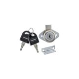 FiveStar Fck004 Katlanır Anahtarlı Oval Çekmece Kilidi 22 Mm