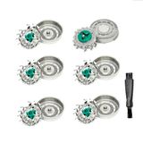 Fivoras Yeni Yükseltme Sh60 Yedek Kafa keskin Philips Norelco 6000 ile Uyumlu Norelco Serisi 6000 Yedek Bıçaklar için Yedek Bıçaklar Philips Serisi 6000 Tıraş Makinesi S6810/82, S6850/85, S6880/81 için Yedek