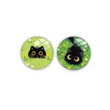 Fivy 2’li Black Cat Sevimli Rozet Seti