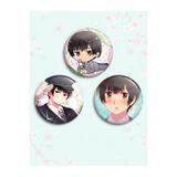 Fivy 3’lü Hetalia Kiku Rozet Seti