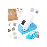 Fivy Kamei Büyük Boy Pul Delgeç Tasarım Scrapbooking Malzemesi - Pul Şekilli Delgeç Kağıt Kesici