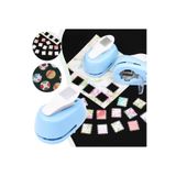 Fivy Pul Delgeç Tasarım Scrapbooking Malzemesi - Pul Şekilli Delgeç Kağıt Kesici
