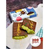 Fix Chocolate Sütlü Tablet Çikolata – Fıstık ve Kadayıf Lezzetli, Dubai Esintili, 200 g, Türkiye Üretimi - 200 gr
