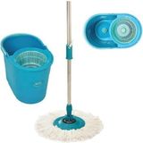 Fix Mop Set Pratik Temizlik Seti Sıkma Sistemli Döner Başlıklı