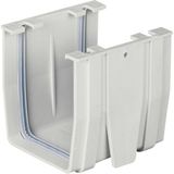 Fix Pvc 3.2 Çatı Oluğu 150 Köşeli Dere Tapası 150