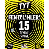 Fix Yayınları TYT Fen Bilimleri 15 Deneme Sınavı