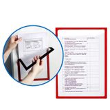 FIXALL ARKASI MIKNATISLI KENARLARI RENKLİ FOLYO BİLGİ CEBİ A4 ÇERÇEVE