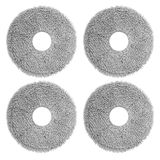 Fixbetter 4 adet silme bezi yedek parça, iRobot Roomba Plus 405 Combo Robot/505 Combo Robot için, X40 Ultra Complete/L10s Pro Ultra Heat/X40 Master/L40 Ultra/L10s Ultra Gen 2 robot elektrikli süpürge