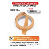 FixCaps Kendinden Yapışkanlı Mobilya Kenar Bandı 2 cm x 10 metre GÜRGEN