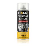 Fixed F163 Silikon Sprey 400 Ml - Trim Aksesuar Amortisör Gıcırtı Önleyici Su İtici Ve Yağlayıcı Bakım Spreyi