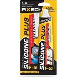 Fixed Fıxed F50 Genel Çok Amaçlı 50G, Tüp Silikon Yapıştırıcı Şeffaf