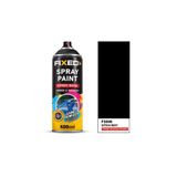 FIXED Sprey Boya, 400ml, Siyah/Mat, İç ve Dış Mekan, Isıya Dayanıklı, Akrilik