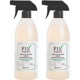 Fixfresh Koltuk Kumaş Ayakkabı Giysi Çamaşır Leke Çıkarıcı Temizleyici Sprey 800 Ml Ikili Set