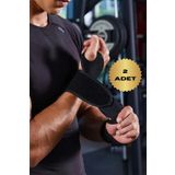 FixiCure (2 Adet) Karpal Tünel Ayarlanabilir El Bilek Bandajı Fitness Spor Bandajı