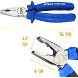 Fixio Profesyonel Pense 160 Mm. - Mavi