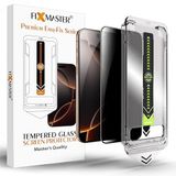 Fixmaster iPhone 11 ve iPhone Xr İle Uyumlu Hayalet (Privacy) Temperli Cam, Easy Fix Kolay Kurulum Serisi Yüksek Kaliteli Ekran Koruyucu