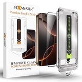 Fixmaster iPhone 12-12 Pro Uyumlu Ultra Clear HD Temperli Cam, Easy Fix Kolay Kurulum Serisi Yüksek Kaliteli Ekran Koruyucu