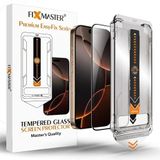 Fixmaster iPhone 15 Plus - 16 Plus Uyumlu Ultra Clear HD Temperli Cam, Easy Fix Kolay Kurulum Serisi Yüksek Kaliteli Ekran Koruyucu
