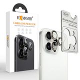 Fixmaster iphone 16 Pro - 16 Pro Max Uyumlu Kamera Lens Koruyucu, Beyaz Titanyum, Orijinal Rengiyle Kusursuz Uyum, Darbe Emici, 9H Temperli Cam, Kolay Kurulum, Anti-Reflection Kaplama, Metal Çerçeve