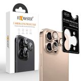 Fixmaster iphone 16 Pro - 16 Pro Max Uyumlu Kamera Lens Koruyucu, Çöl Titanyum, Orijinal Rengiyle Kusursuz Uyum, Darbe Emici, 9H Temperli Cam, Kolay Kurulum, Anti-Reflection Kaplama, Metal Çerçeve