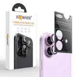 Fixmaster iphone 17 Uyumlu Kamera Lens Koruyucu, Lavanta, Orijinal Rengiyle Kusursuz Uyum, Darbe Emici, 9H Temperli Cam, Kolay Kurulum, Anti-Reflection Kaplama, Metal Çerçeve