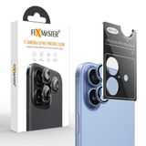 Fixmaster iphone 17 Uyumlu Kamera Lens Koruyucu, Sis Mavisi, Orijinal Rengiyle Kusursuz Uyum, Darbe Emici, 9H Temperli Cam, Kolay Kurulum, Anti-Reflection Kaplama, Metal Çerçeve