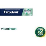 Fixodent Complete Ekstra Ferah Diş Protezi Yapıştırıcı Krem 47 gr 2 Adet