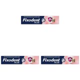Fixodent Plus Gıda Bariyeri Diş Protezi Yapıştırıcı Krem 40 g 3lü paket