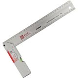 Fixonic B.h.d BHD00196 300MM/30CM Alüminyum L Marangoz Gönye/su Terazili - Gri
