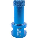 Fixonic B.h.d BHD00214 20MM Elmas Mermer Granit Delme Panç - Mavi