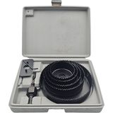 Fixonic B.h.d BHD00264 Buat (Panç) Açma Seti 8 Parça (64-76-89-102-127MM) - Siyah
