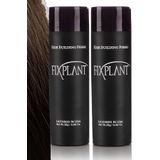 FIXPLANT Saç Dolgunlaştırıcı 2 Şişe Topik 56 Gr. | Seyrek Saçlar Için Saç Tozu | Saç Fiberi