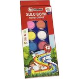 Fixpoint 12 Renk Sulu Boya Seti Non-Toxic