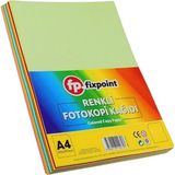 Fixpoint 50 Adet Renkli A4 Fotokopi Kağıdı 10 Renk