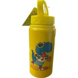 Fixpoint 500Ml Alüminyum Desenli Matara P-1902-Sarı