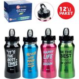 Fixpoint Çelik Matara P-2169 12LI Paket